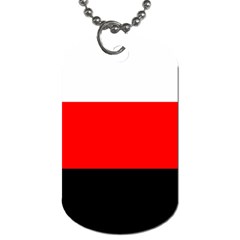 Erzya Flag Dog Tag (one Side) by tony4urban