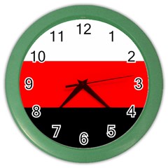 Erzya Flag Color Wall Clock