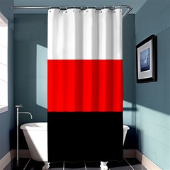 Erzya Flag Shower Curtain 36  X 72  (stall)  by tony4urban