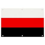 Erzya Flag Banner and Sign 6  x 4  Front