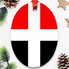 Arpitania Flag Ornament (Oval)