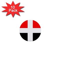 Arpitania Flag 1  Mini Buttons (10 pack) 