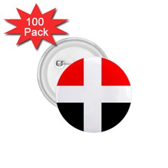 Arpitania Flag 1.75  Buttons (100 pack) 