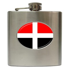 Arpitania Flag Hip Flask (6 Oz) by tony4urban