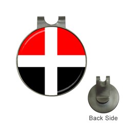 Arpitania Flag Hat Clips with Golf Markers