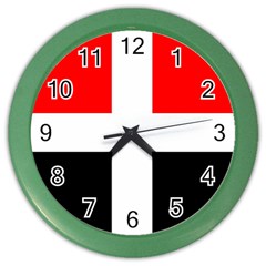 Arpitania Flag Color Wall Clock by tony4urban