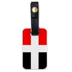 Arpitania Flag Luggage Tag (one side)