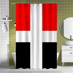 Arpitania Flag Shower Curtain 48  x 72  (Small) 