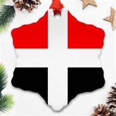 Arpitania Flag Ornament (Snowflake)