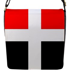 Arpitania Flag Flap Closure Messenger Bag (S)