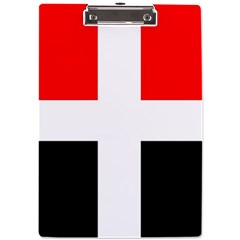 Arpitania Flag A4 Acrylic Clipboard