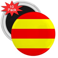 Aust Agder Flag 3  Magnets (10 Pack)  by tony4urban