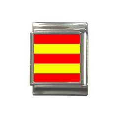 Aust Agder Flag Italian Charm (13mm)