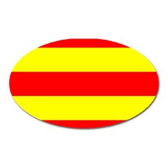 Aust Agder Flag Oval Magnet