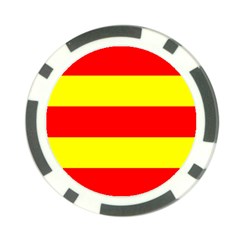 Aust Agder Flag Poker Chip Card Guard by tony4urban