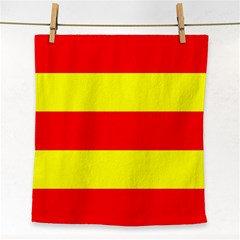 Aust Agder Flag Face Towel by tony4urban