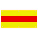 Aust Agder Flag Banner and Sign 6  x 3  Front