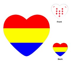 Budapest Flag Playing Cards Single Design (heart)