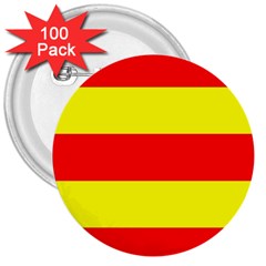 Aust Agder Flag 3  Buttons (100 Pack)  by tony4urban