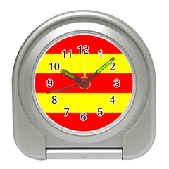 Aust Agder Flag Travel Alarm Clock by tony4urban