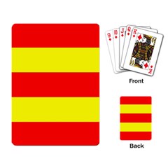 Aust Agder Flag Playing Cards Single Design (rectangle) by tony4urban