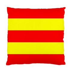 Aust Agder Flag Standard Cushion Case (one Side) by tony4urban