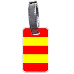 Aust Agder Flag Luggage Tag (one Side) by tony4urban