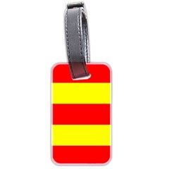 Aust Agder Flag Luggage Tag (two Sides) by tony4urban