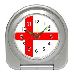 Bologna Flag Travel Alarm Clock