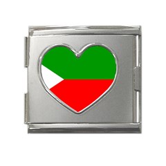 Avar People Mega Link Heart Italian Charm (18mm)