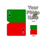 Avar People Playing Cards 54 Designs (Mini) Front - Spade3