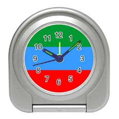 Dagestan Flag Travel Alarm Clock by tony4urban