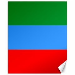 Dagestan Flag Canvas 16  X 20  by tony4urban