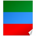 Dagestan Flag Canvas 20  x 24  19.57 x23.15  Canvas - 1