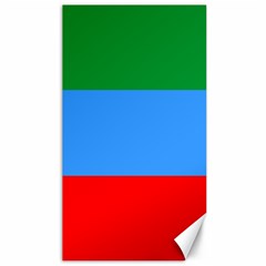 Dagestan Flag Canvas 40  X 72  by tony4urban