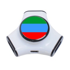 Dagestan Flag 3-port Usb Hub by tony4urban