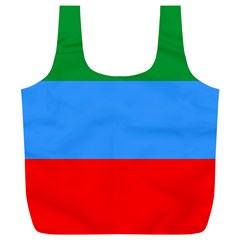 Dagestan Flag Full Print Recycle Bag (xl) by tony4urban