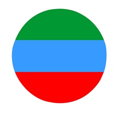 Dagestan Flag Mini Round Pill Box (pack Of 5) by tony4urban