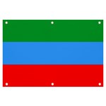 Dagestan Flag Banner and Sign 6  x 4  Front