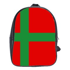 Bornholm Denmark Flag School Bag (large) by tony4urban