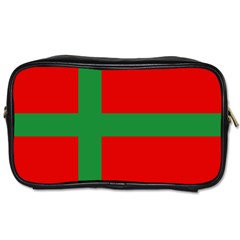 Bornholm Denmark Flag Toiletries Bag (two Sides) by tony4urban