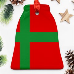 Bornholm Denmark Flag Bell Ornament (two Sides) by tony4urban