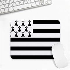 Brittany Flag Small Mousepad by tony4urban