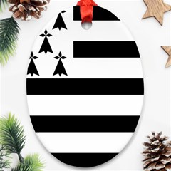 Brittany Flag Ornament (oval) by tony4urban