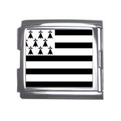 Brittany Flag Mega Link Italian Charm (18mm) by tony4urban