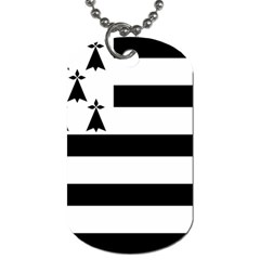 Brittany Flag Dog Tag (one Side) by tony4urban