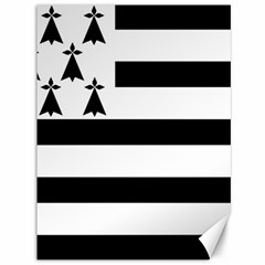 Brittany Flag Canvas 36  X 48  by tony4urban