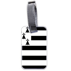 Brittany Flag Luggage Tag (two Sides) by tony4urban