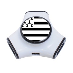 Brittany Flag 3-port Usb Hub by tony4urban