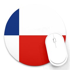 Banskobystricky Flag Round Mousepad by tony4urban